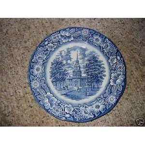  Staffordshire Liberty Blue Dinner Plate 
