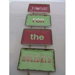   Woodmakers Home for the Holidays Mini Plate Plaque