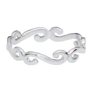  Annaleece Crystal Jewelry Swirls, Size 09   Ring