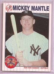 1997 COOPERSTOWN COLLECTION MICKEY MANTLE CARD # 63  