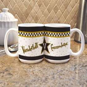  Vanderbilt Commodores NCAA 15oz. White Game Day Mug 