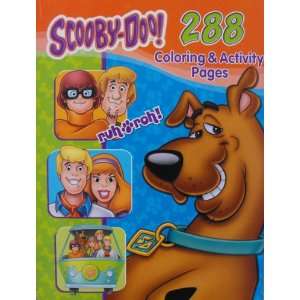  Scooby Doo 288 Pg Coloring and Activity Book Toys & Games