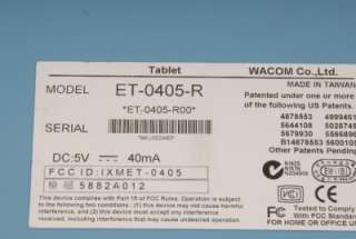 Wacom Tablet ET 0405 R Replacement Tablet  