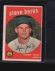 1959 Topps Set Break 331 Steve Boros EX MINT  