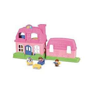  Fisher Price Little People Happy Sounds Home   Pink Toys 