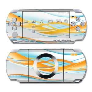  Double Helix Orange Design Skin Decal Sticker for the PS3 