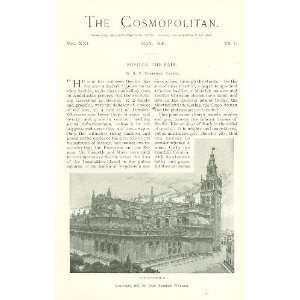  1896 Seville Spain Torre Del Oro Cathedral Gardens of the 