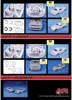 KE 24030 SHELBY MUSTANG GT500 DETAIL UP ETCHED PART  