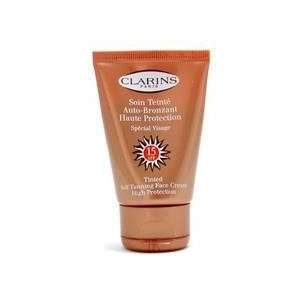 Tinted Self Tanning Face Cream SPF 15 by Clarins   Self Tanning Cream 