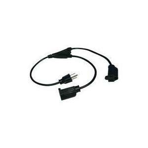  1ft Power Strip Extension Cable (2) Electronics