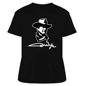 John Wayne Western T Shirt  