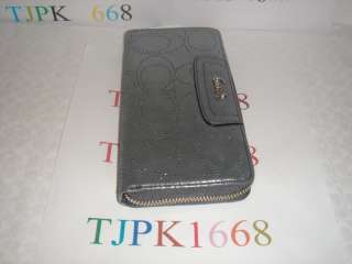   Set NWT COACH~Gunmetal~Ashley Perforated Leather Satchel 17130+Wallet
