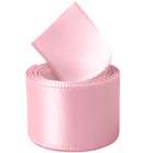   in. Single Face Satin Ribbon 50 Yards   Powder Pink