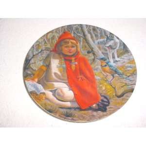  Little Red Riding Hood Plate by Gregory Perillo 
