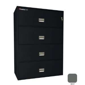  SentrySafe 4L4310 G 43 in. 4 Drawer Insulated Lateral File 