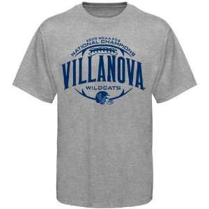 Villanova Wildcats Ash 2009 Division I FCS National Champions T shirt 