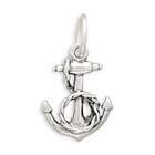 Clevereve CleverSilvers Anchor and Rope Charm