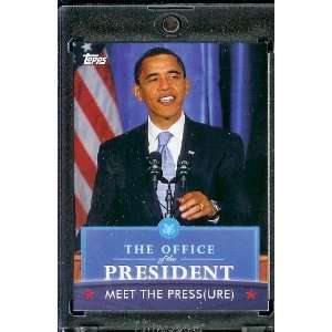  2008/09 Topps Barack Obama Presidential Trading Card #76 