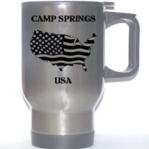  US Flag   Camp Springs, Maryland (MD) Stainless Steel Mug 