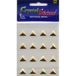  Gold Metal Triangles Arts, Crafts & Sewing