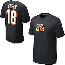 Nike Cincinnati Bengals A.J. Green Name & Number T Shirt   