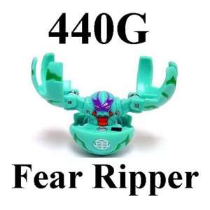   Battle Brawlers Green Fear Ripper 460G LOOSE Figure Toys & Games