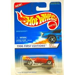 Wheels   Dogfighter Red Plane   1996 First Editions  #10 of 12 Models 