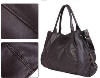 Fashion Womens Korean Hobo PU Leather Handbag Lady Shoulder Bag Large 