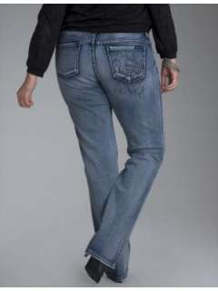 LANE BRYANT   Seven7 Crystal S straight leg jeans  