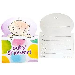  Mod Mom Baby Shower Invitations 8ct Toys & Games