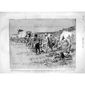    1900 Battlefield Medical Corps Map Africa Ladysmith