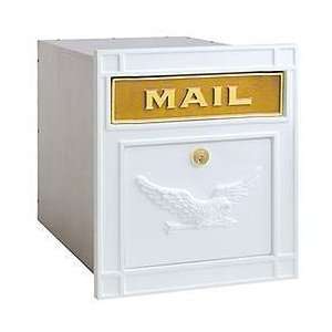  Column Mailbox Locking White Eagle Door