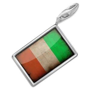  FotoCharms Ivory Coast Flag   Charm with Lobster Clasp 