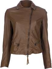 ARMANI JEANS   leather biker jacket