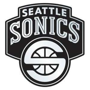  Seattle Sonics Silver Auto / Truck Emblem Sports 