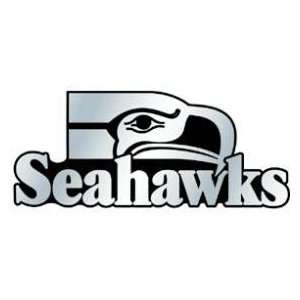  Seattle Seahawks Silver Auto / Truck Emblem Sports 