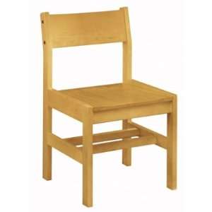   Class Act 18 Armless Cafeteria School Wood Chair