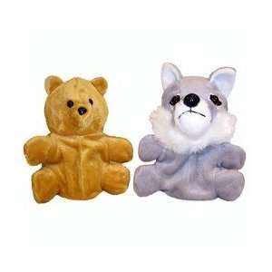  S1189    7 Reversible Wolf/Bear Puppet Toys & Games