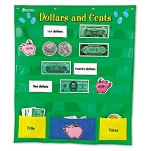  New Learning Resources LER2283   Dollars and Cents Pocket 