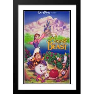Beauty and the Beast 32x45 Framed and Double Matted Movie Poster   C 