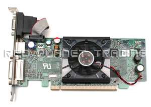   HD2400 128MB PCI e x16 DVI VGA Graphics Video Card GPU WX085  