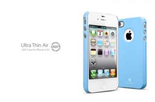 SGP iPhone 4 CDMA / 4S Case Ultra Thin Air Pastel Series Tender Blue 