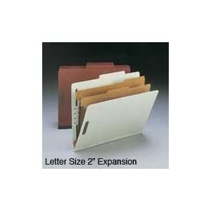  Classification Folders, Two Dividers, Letter Size Office 