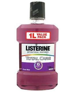 Listerine Total Care Mouthwash 1 litre   Boots