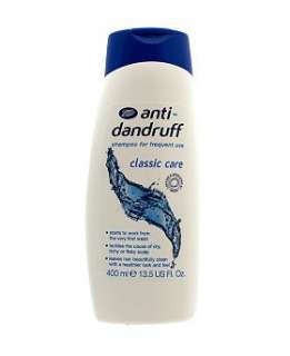 Boots Anti Dandruff Shampoo Classic Care 400ml   Boots