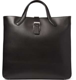    Accessories  Bags  Totes  Suede Lined Leather Tote Bag