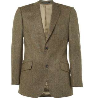   Clothing  Blazers  Single breasted  Donegal Wool Tweed Blazer