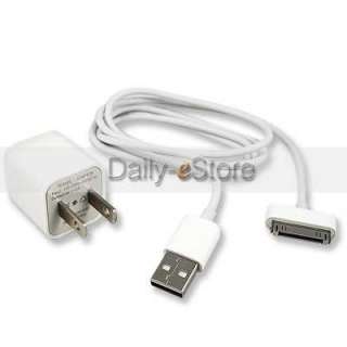 FT foot Long USB SYNC CABLE+CHARGER Fr Iphone 4G 3GS  
