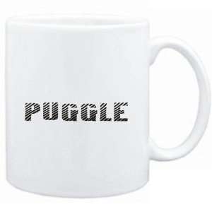  Mug White  Puggle  Dogs