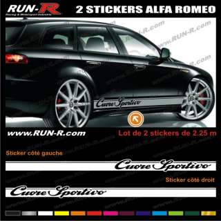 Sticker Alfa Romeo   Mito Giulietta 147 156 159   AL35  